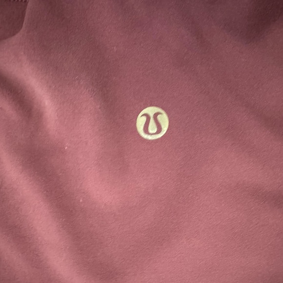 Lululemon Burgundy High-Waisted Leggings - Picture 3 of 3